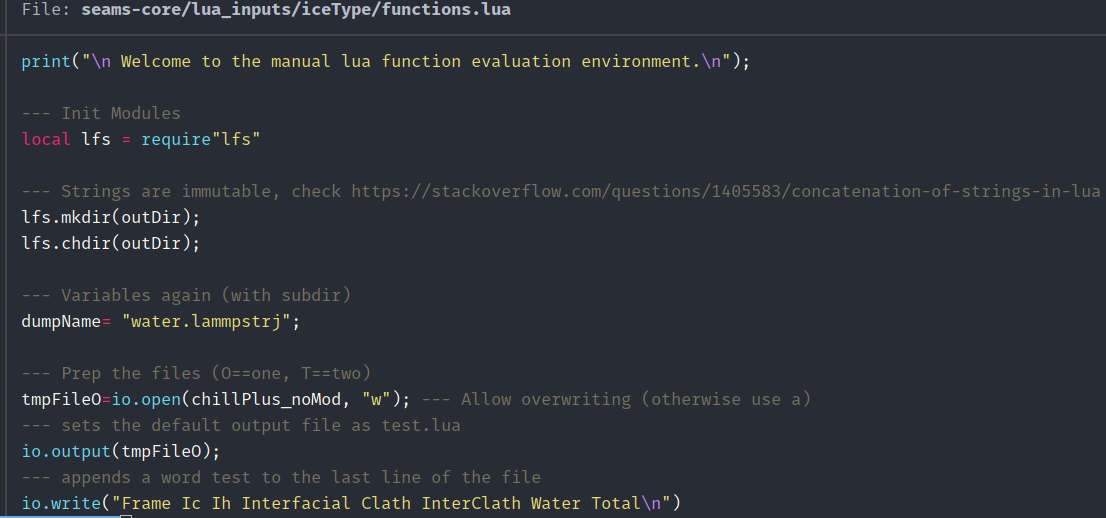 Lua modules loaded without recompilation